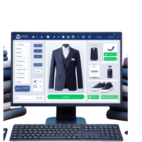 Garments POS software illustration